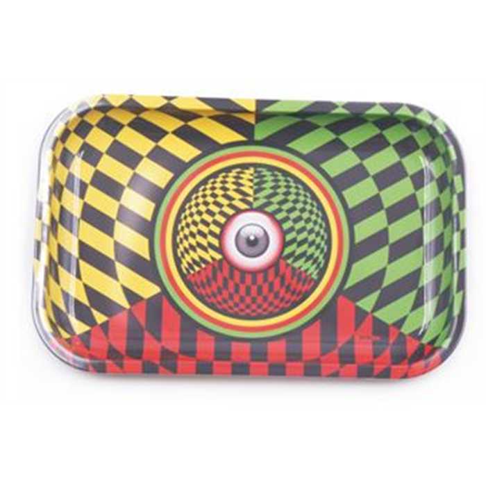 62083-PLATEAU ROLLING TREY EYE PSYCHE  28,5x19 cms