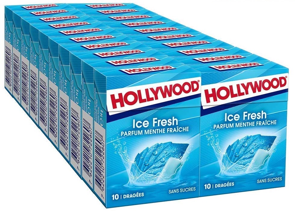 HOLLYWOOD Dragée ice fresh Boite de 20 étuis