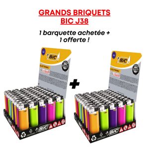 BIC grand briquet J38 promo flash