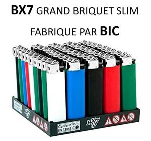 BX7 grand briquet fabriqué par BIC 